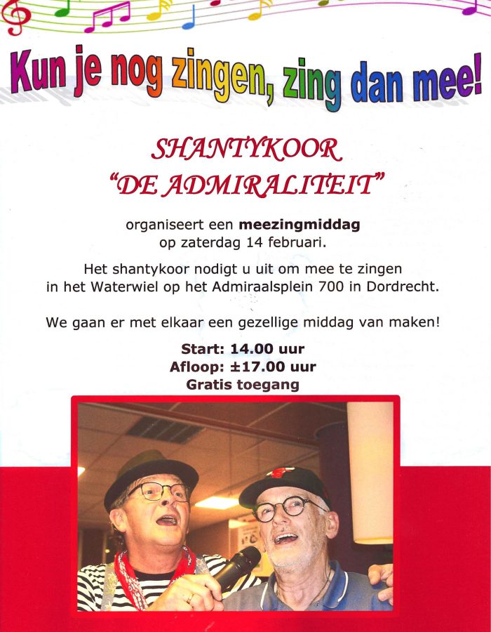 Poster meezingmiddag februari 2026